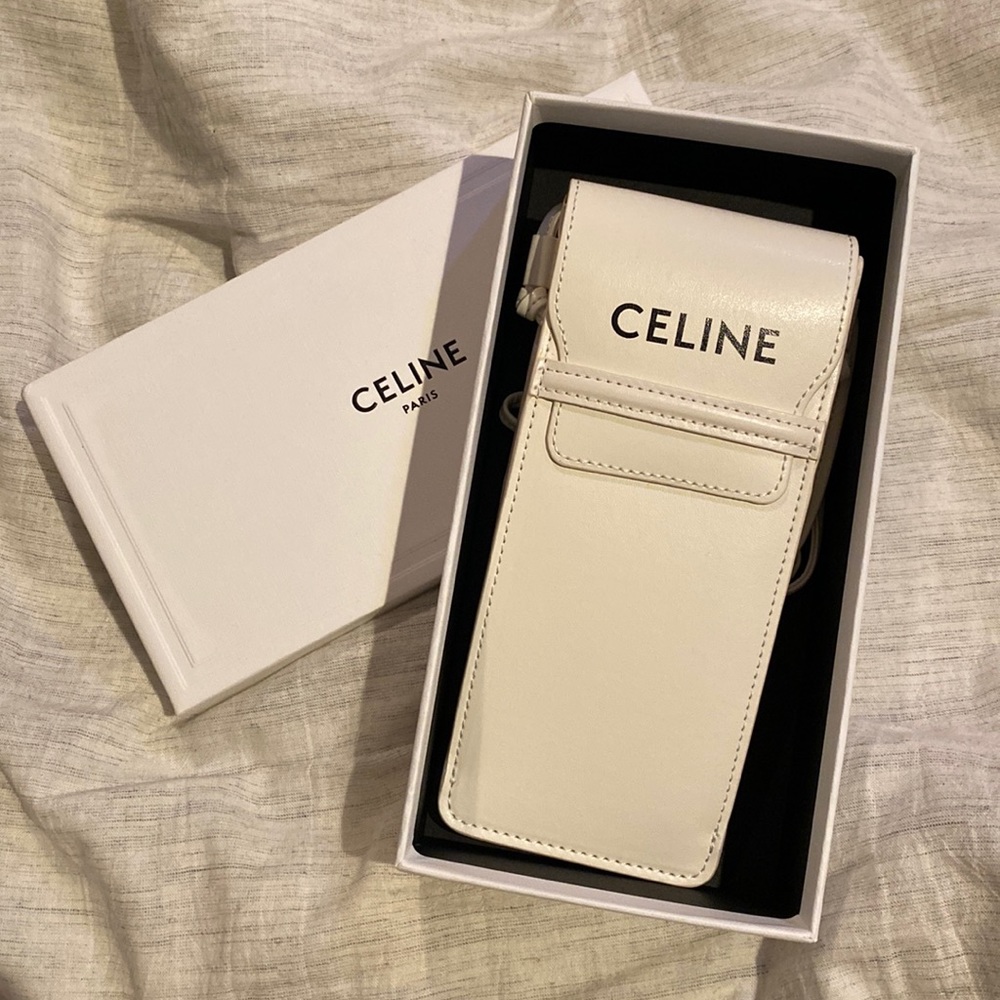 Celine sunglass case/crossbody bag